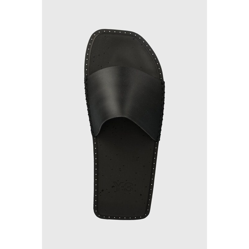 Pantofle Y-3 Water Slide černá barva, FZ6423