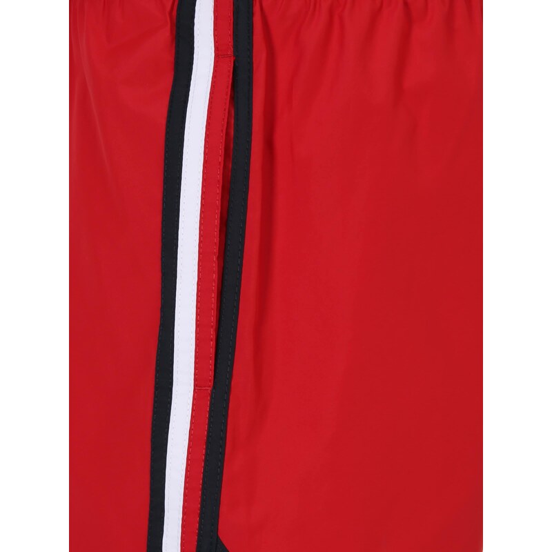 Tommy Hilfiger Underwear Plavecké šortky 'RUNNER' námořnická modř / červená / bílá