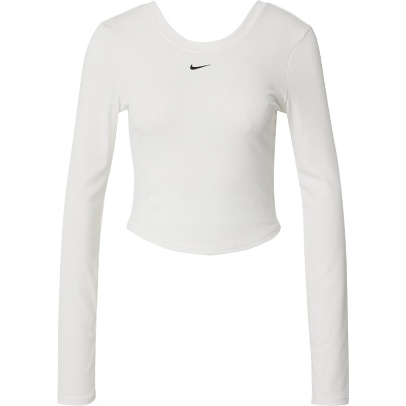 Nike Sportswear Tričko béžová / černá