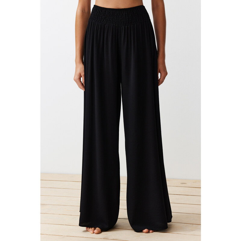 Trendyol Ecru Woven Gimped Detailed Trousers