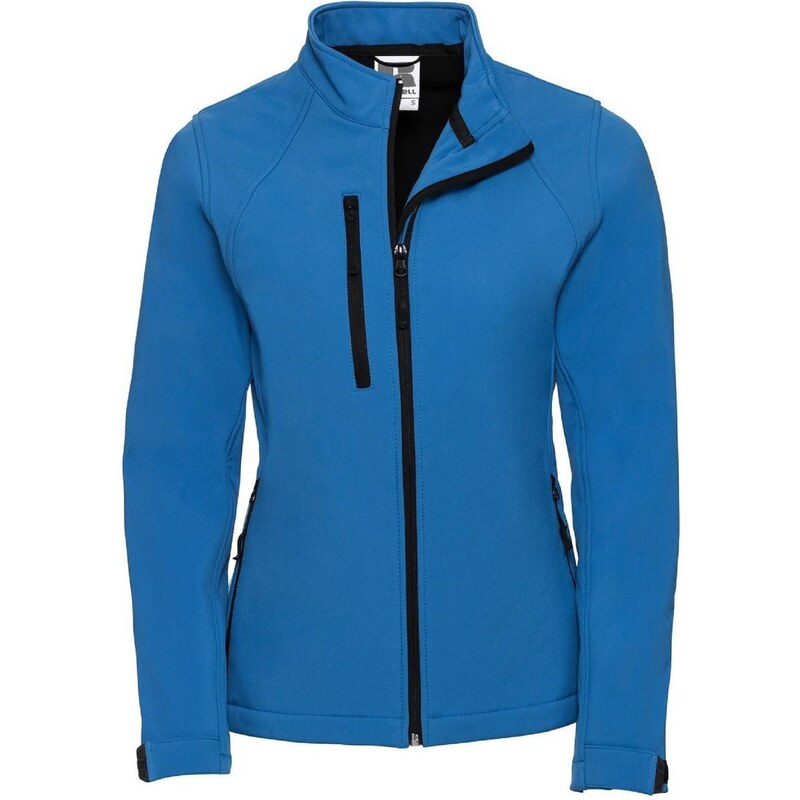 Blue Women's Soft Shell Russell Jacket