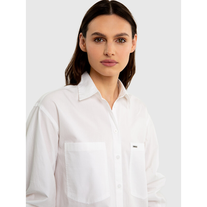 Big Star Woman's Shirt 141912 White 100