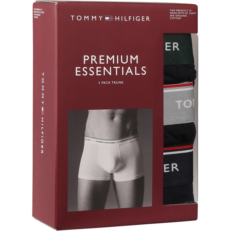 3PACK pánské boxerky Tommy Hilfiger tmavě modré (UM0UM01642 0XW)