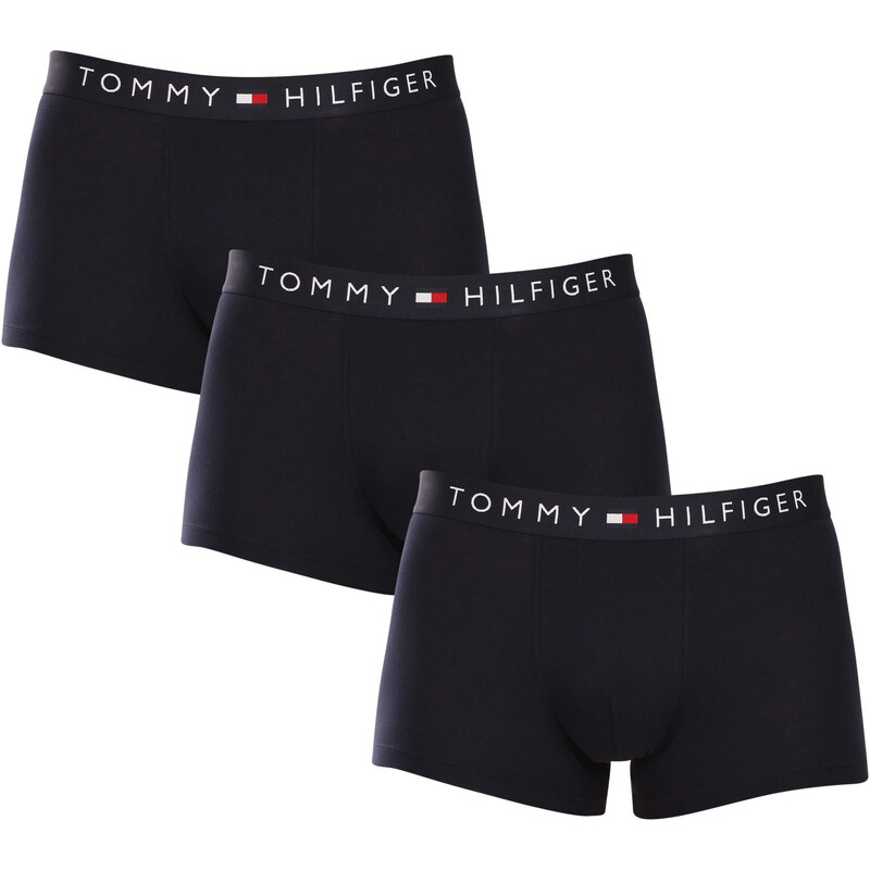 3PACK pánské boxerky Tommy Hilfiger modré (UM0UM03180 0SY)