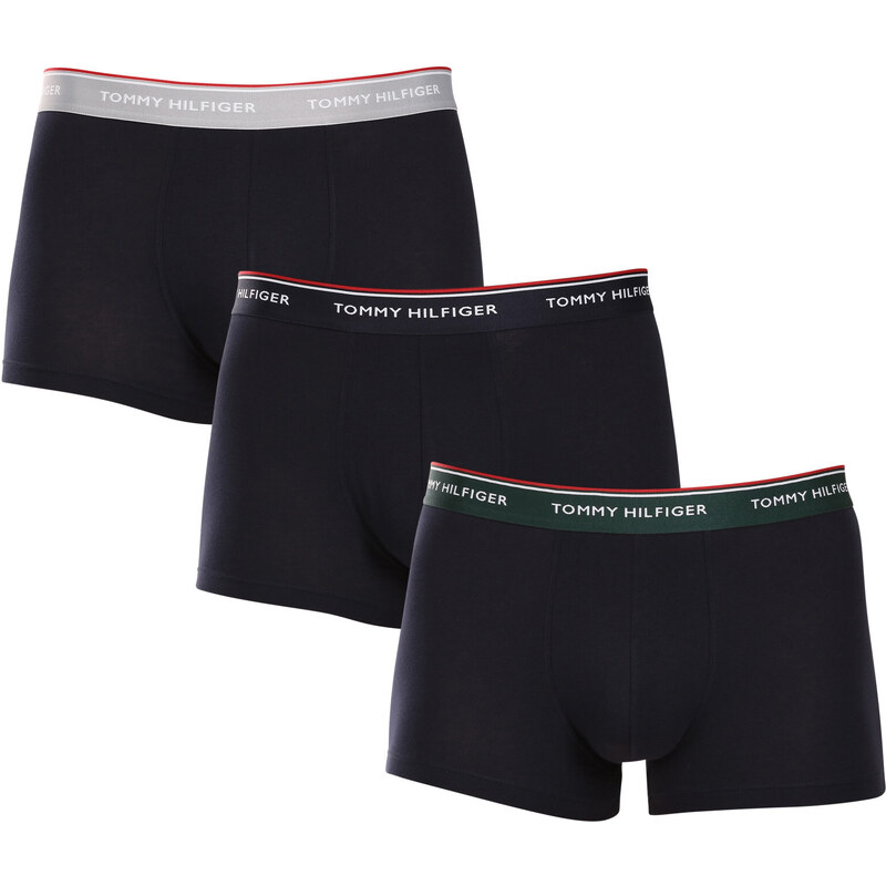 3PACK pánské boxerky Tommy Hilfiger tmavě modré (UM0UM01642 0XW)