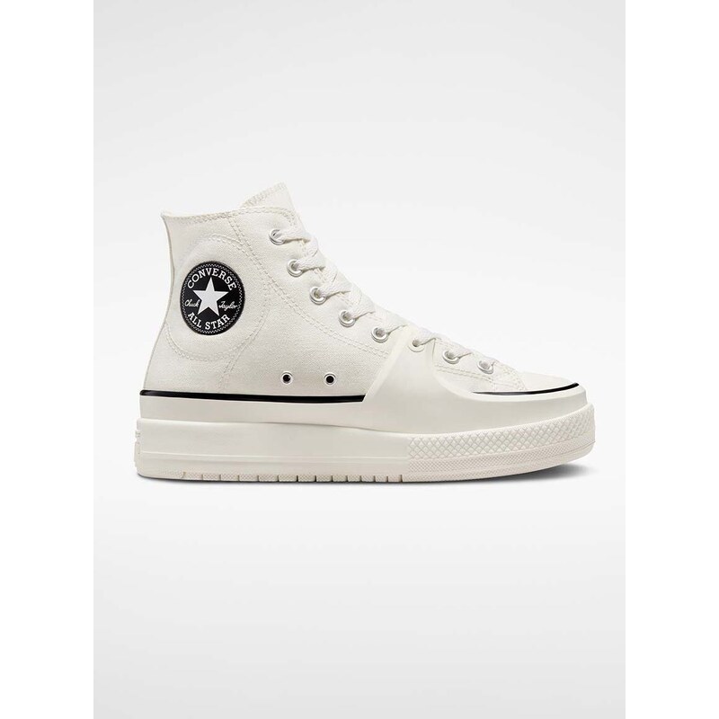 Kecky Converse Chuck Taylor All Star Construct bílá barva, A02832C, A02832C-White