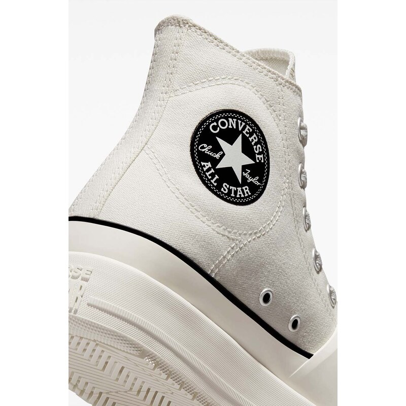 Kecky Converse Chuck Taylor All Star Construct bílá barva, A02832C, A02832C-White