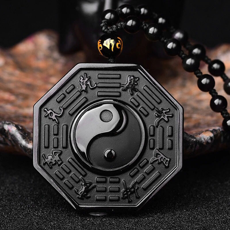 BudNej Amulet ŽIVOTNÍ SÍLA a ROVNOVÁHA z obsidiánu MN6032 90756883