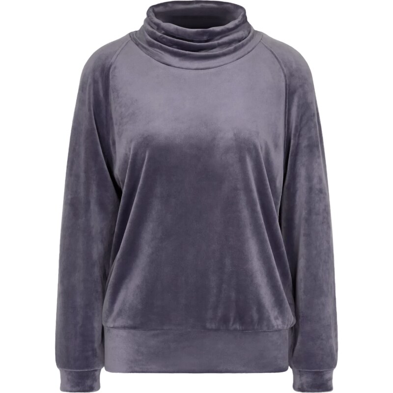 Dámský top Cozy Comfort Velour Sweater - GRAY - šedý 00JA - TRIUMPH