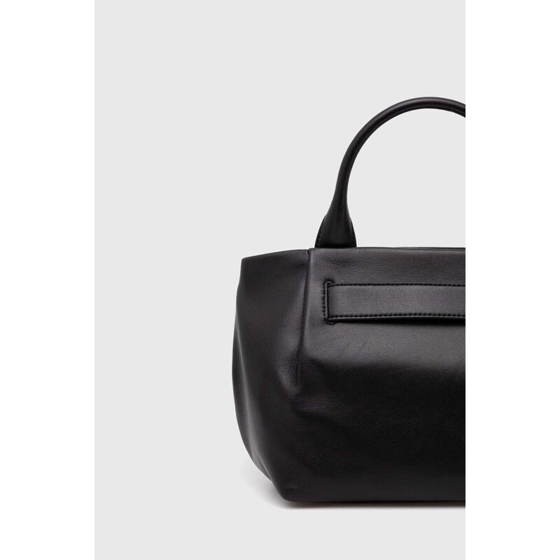 Kožená kabelka Dkny černá barva, R41DRC77