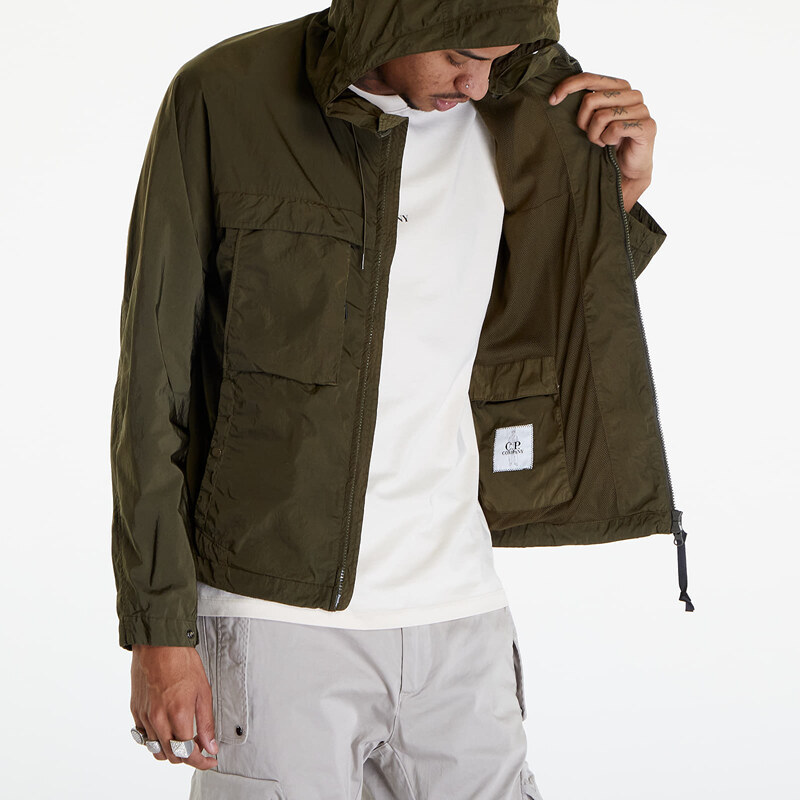 Pánská bunda C.P. Company Short Jacket Ivy Green