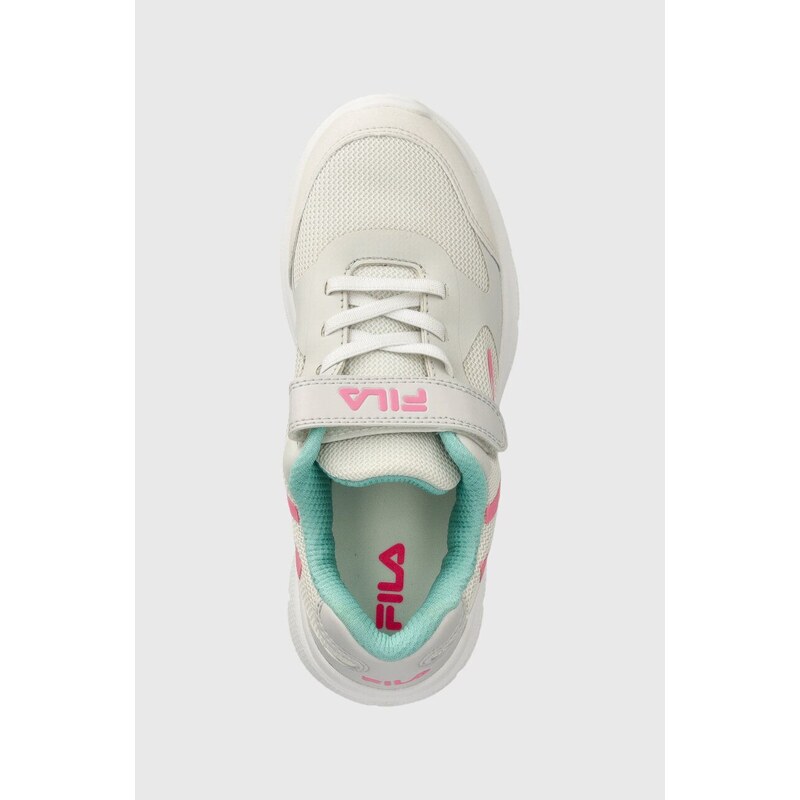 Dětské sneakers boty Fila JUMBLER ACTIVE šedá barva