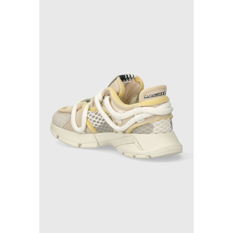 Sneakers boty Lacoste L003 Active Runway Textile béžová barva, 47SFA0098