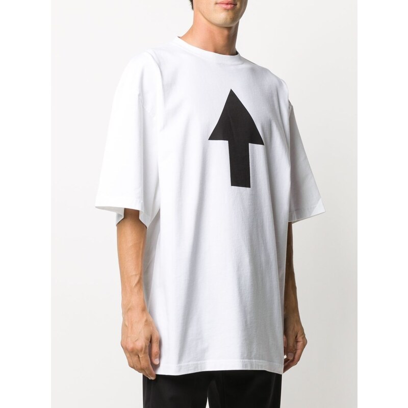 BALENCIAGA Arrow White tričko