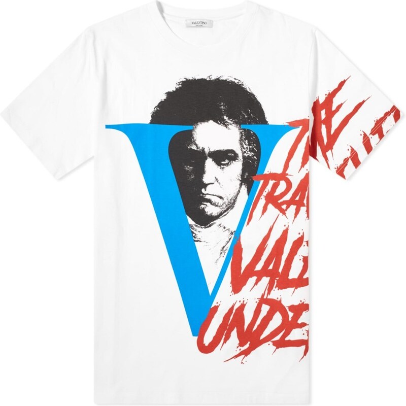 VALENTINO Undercover White tričko