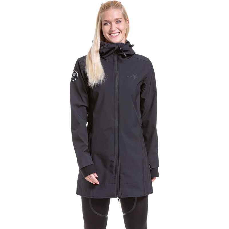 Meatfly dámský softshell kabát Thea Black | Černá