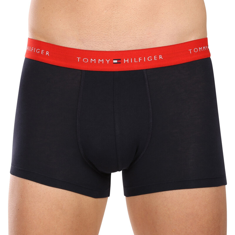 3PACK pánské boxerky Tommy Hilfiger tmavě modré (UM0UM02763 0XZ)