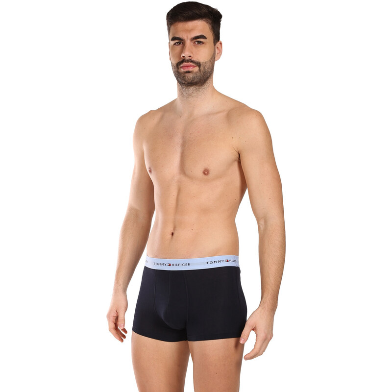 3PACK pánské boxerky Tommy Hilfiger tmavě modré (UM0UM02763 0XZ)