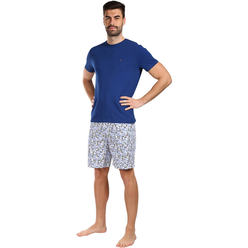 Pánské pyžamo Tommy Hilfiger vícebarevné (UM0UM01959 0VJ)