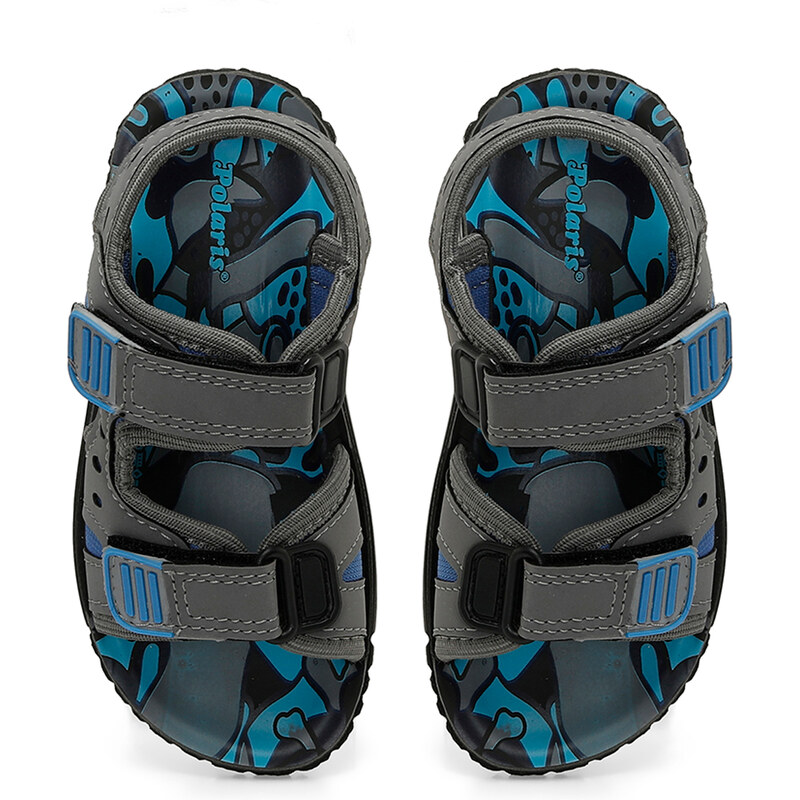 Polaris SONS. F4FX GRAY Boys Sandals