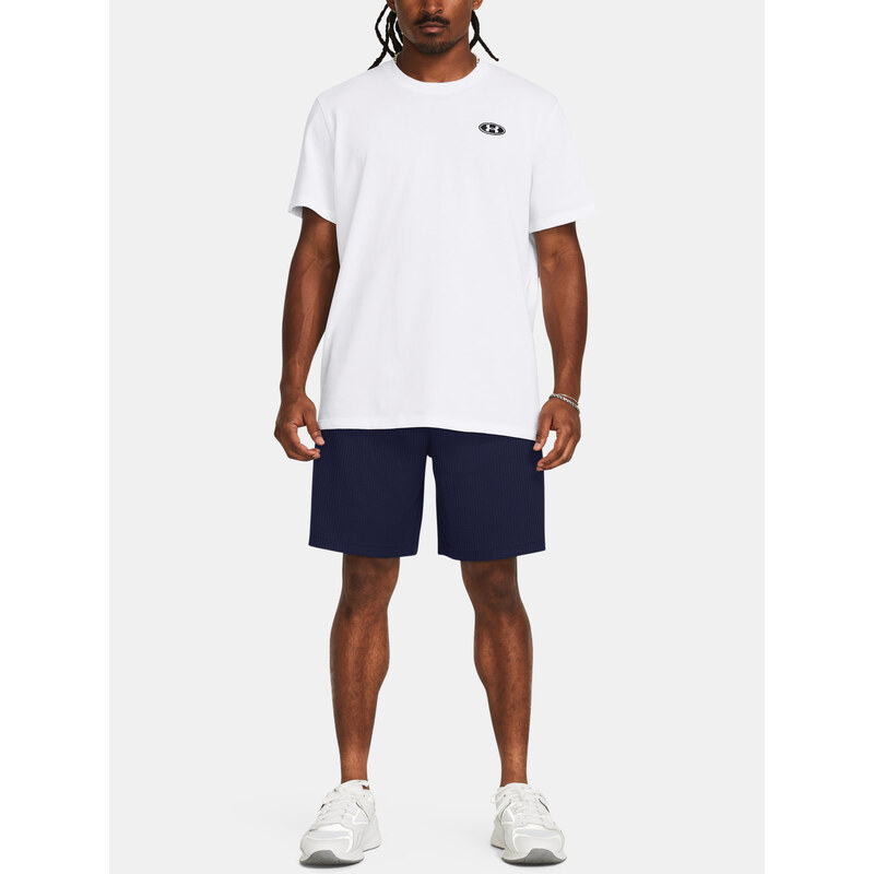 Under Armour Kraťasy UA Rival Waffle Short-BLU - Pánské