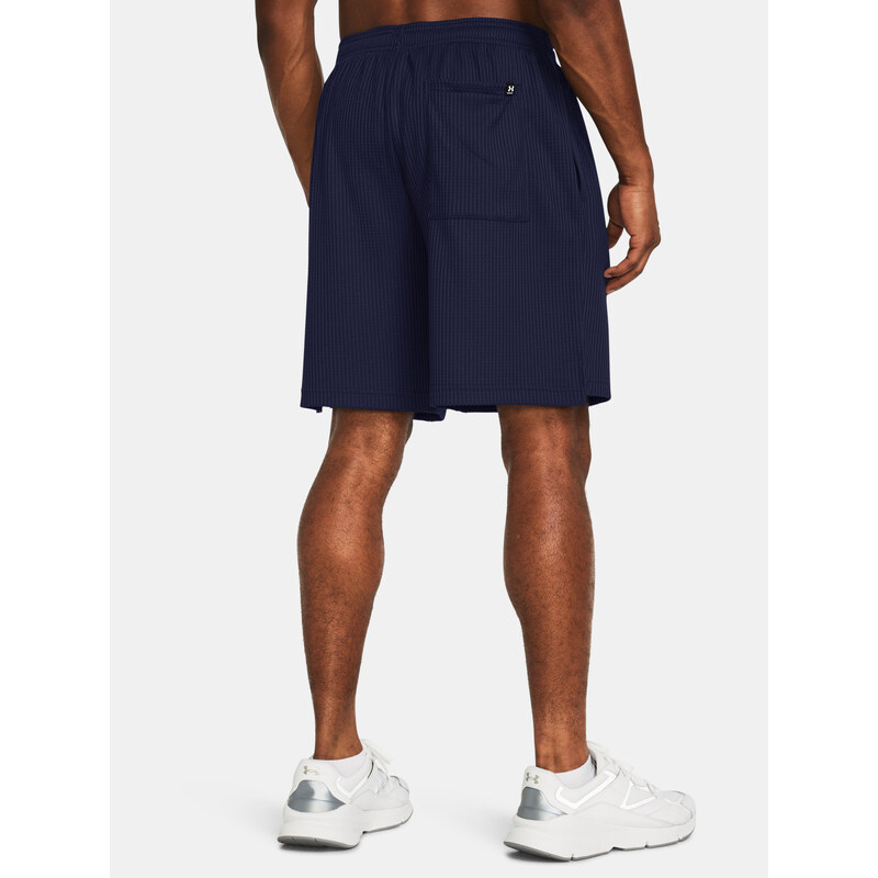 Under Armour Kraťasy UA Rival Waffle Short-BLU - Pánské