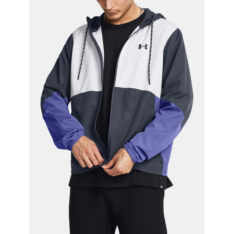 Under Armour Bunda UA Legacy Windbreaker-GRY - Pánské