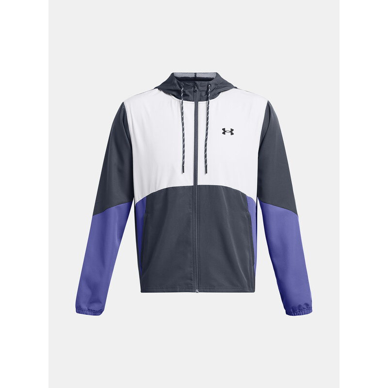 Under Armour Bunda UA Legacy Windbreaker-GRY - Pánské