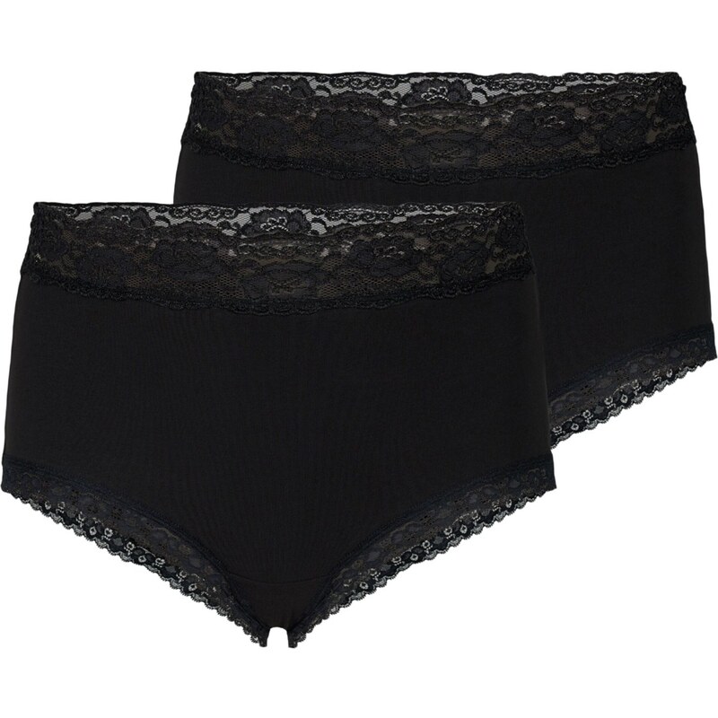 Devoted by Zizzi Kalhotky Comfy černá 102709898