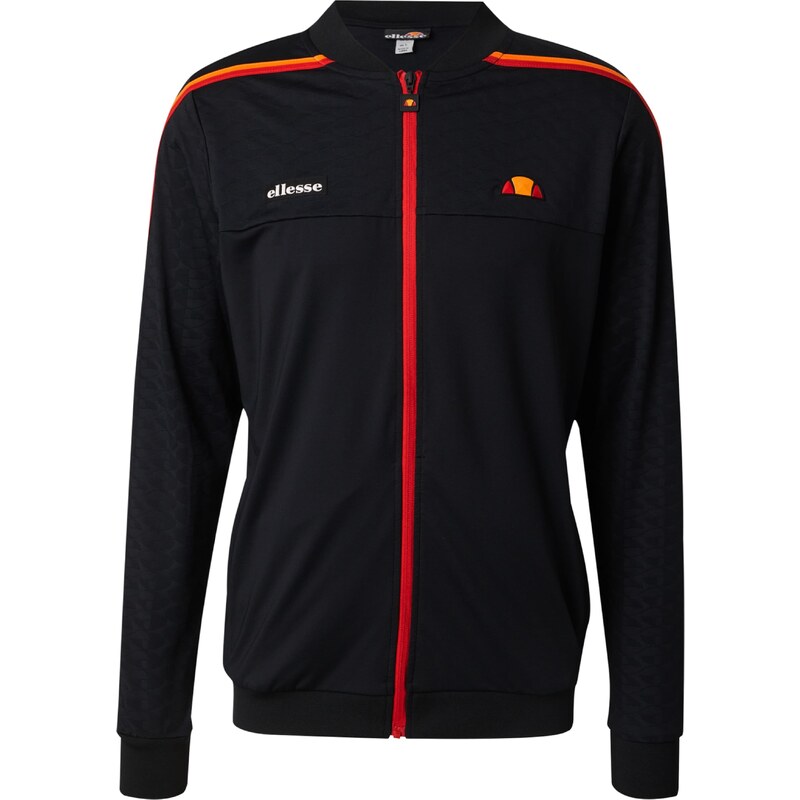 ELLESSE Sportovní mikina 'Millook' oranžová / červená / černá / offwhite