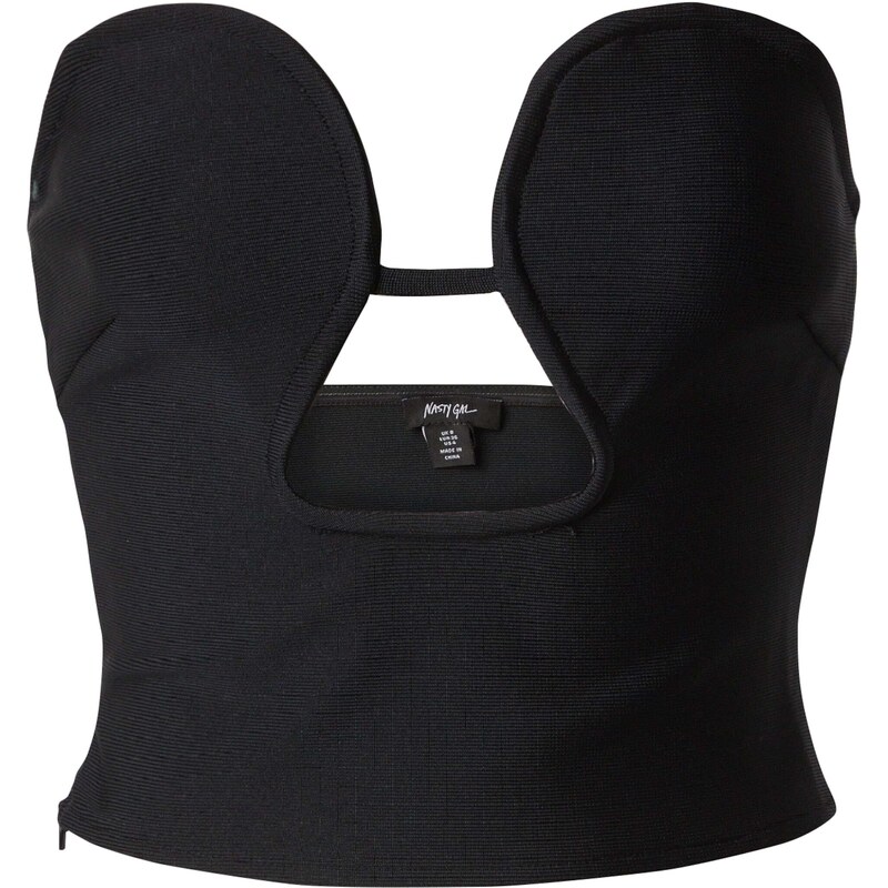Nasty Gal Top černá