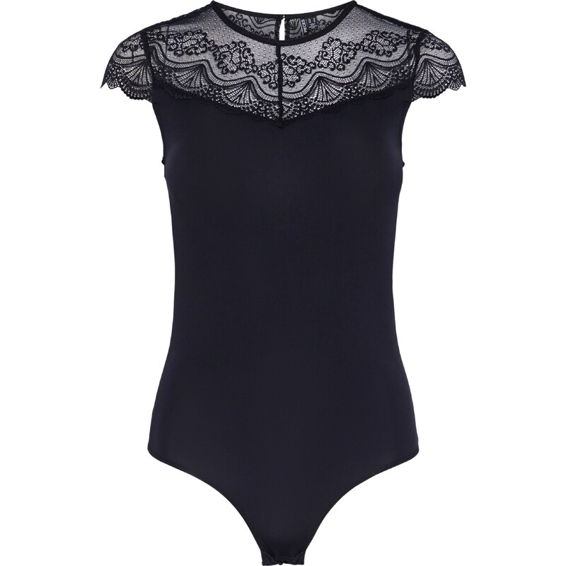PIECES Tričkové body Sinna černá 92343791