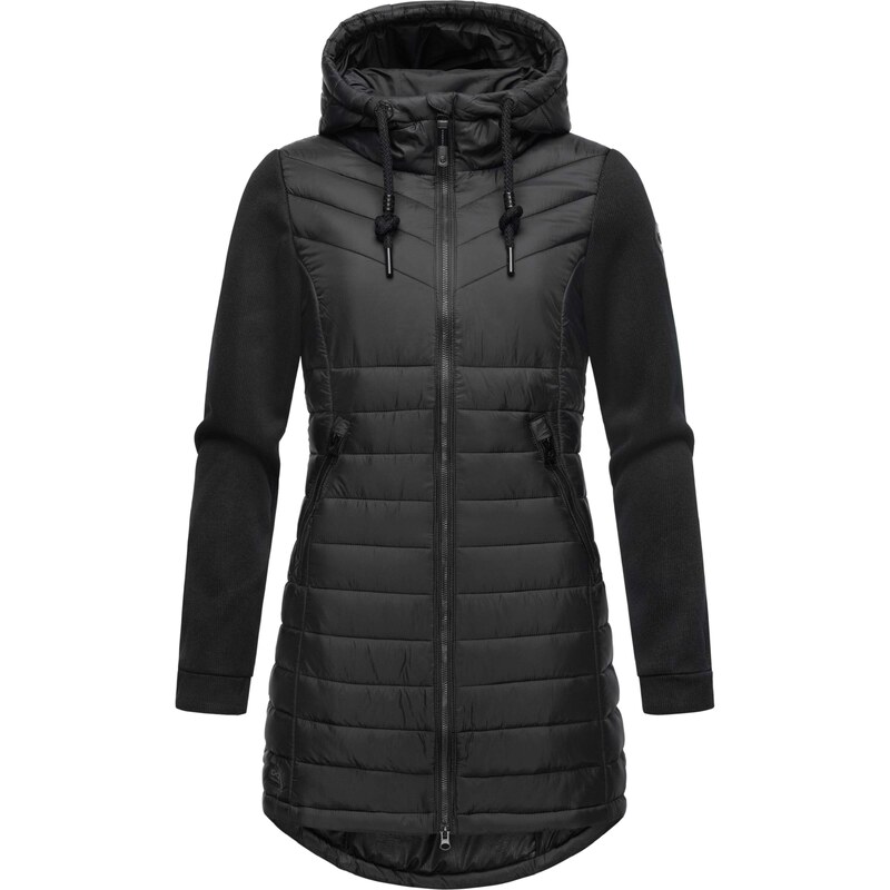 Ragwear Přechodný kabát Sandrra černá