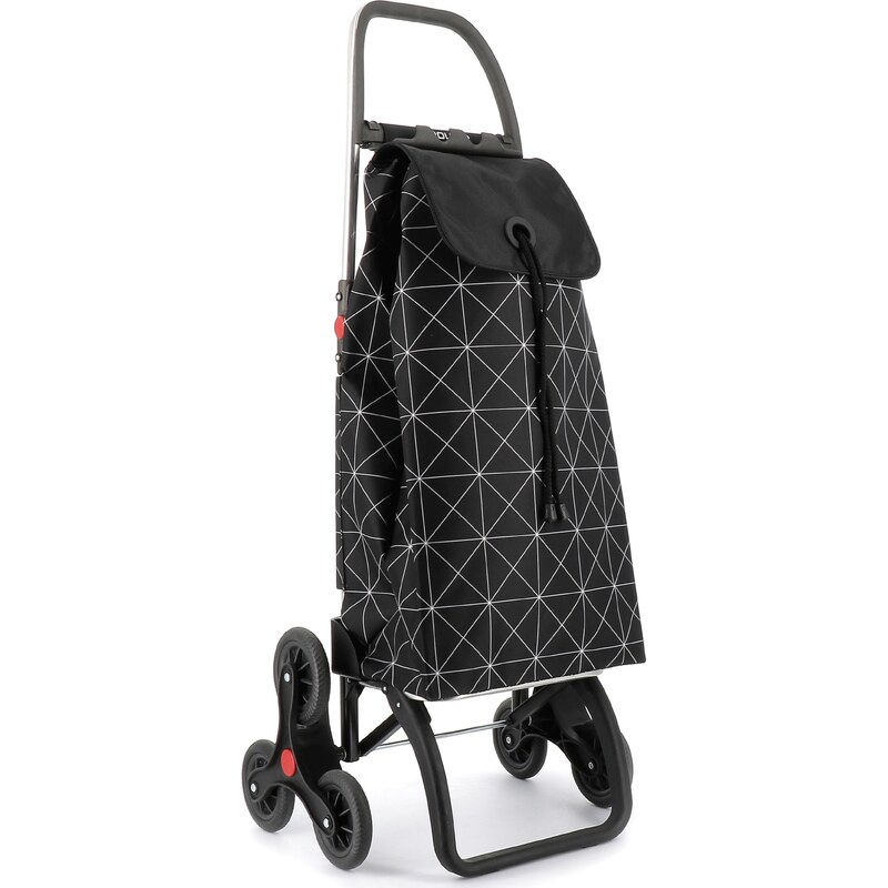 Rolser I-Max Star 6L Logic nákupní taška na kolečkách, černo-bílá