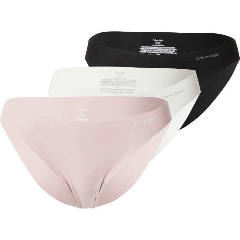 Calvin Klein Underwear Kalhotky růžová / černá / bílá