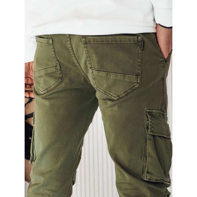 BASIC KHAKI CARGO KALHOTY TYPU JOGGER