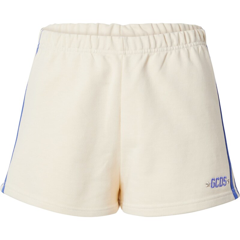 GCDS Kalhoty modrá / offwhite