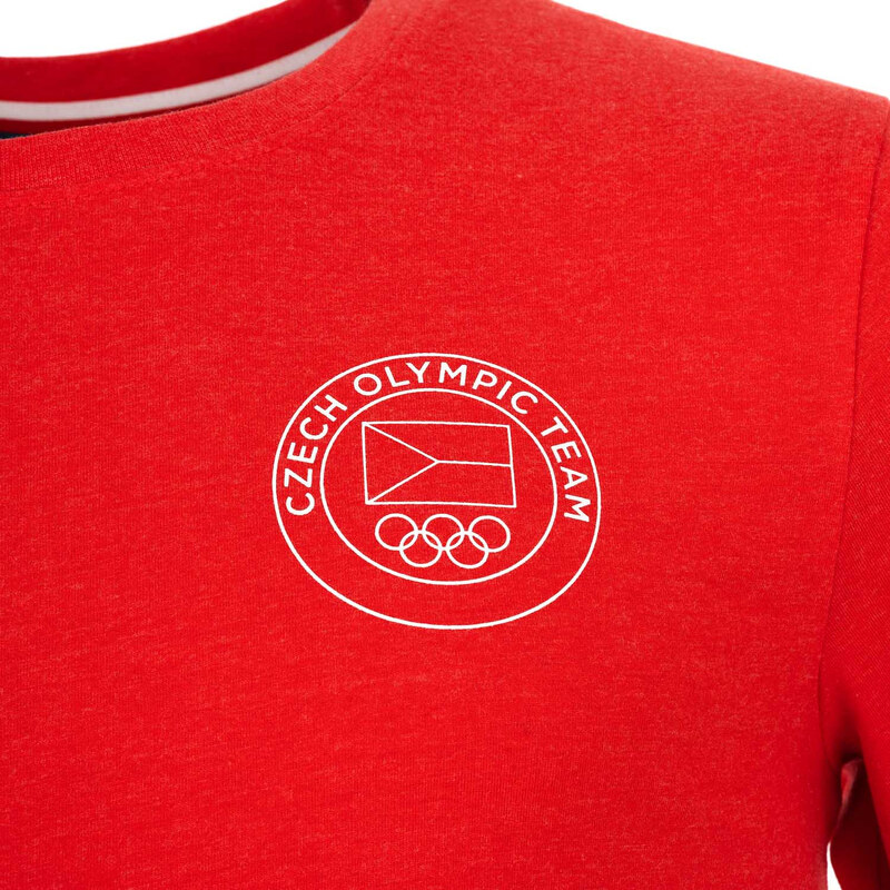 Olympijská kolekce Česká republika - MORELON Pánské triko z olympijské merchandisingové kolekce