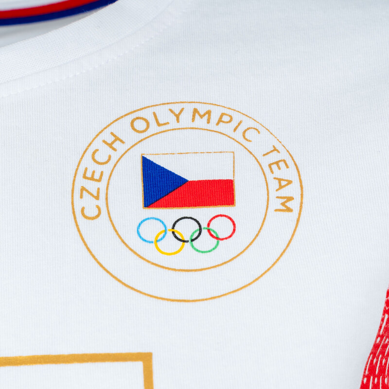 Olympijská kolekce Česká republika - REPOSA Dámské triko z olympijské kolekce Francie 2024