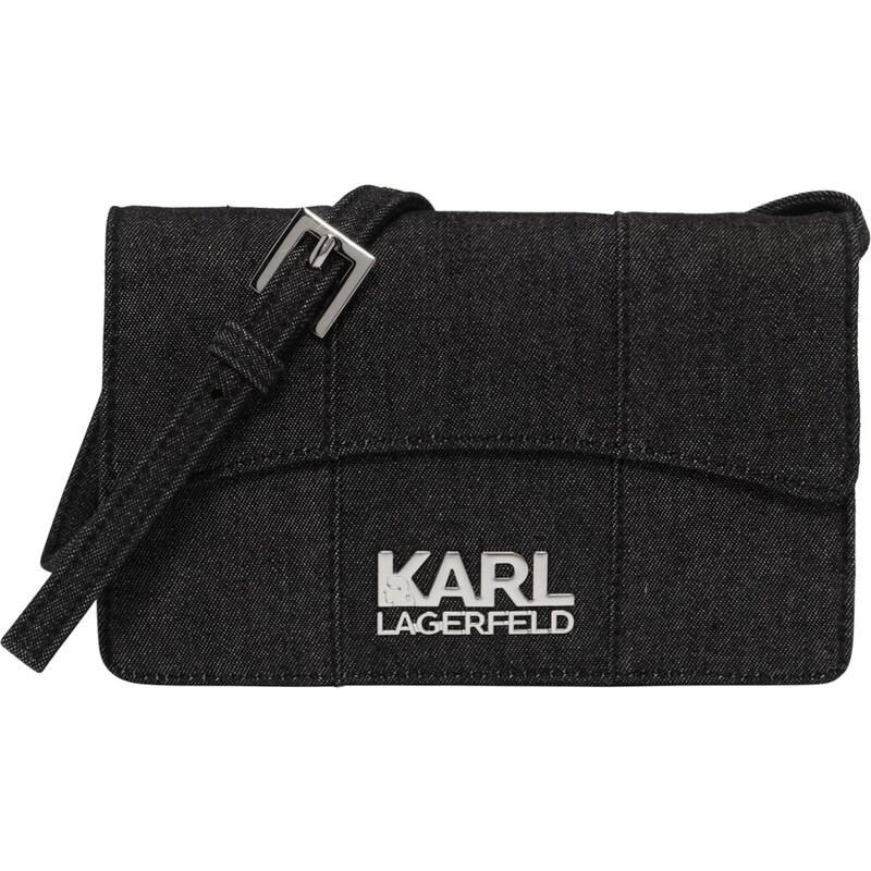 Karl Lagerfeld Taška přes rameno černý melír 92352502