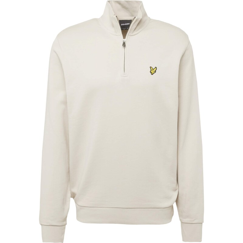 Lyle & Scott Mikina béžová / žlutá / černá
