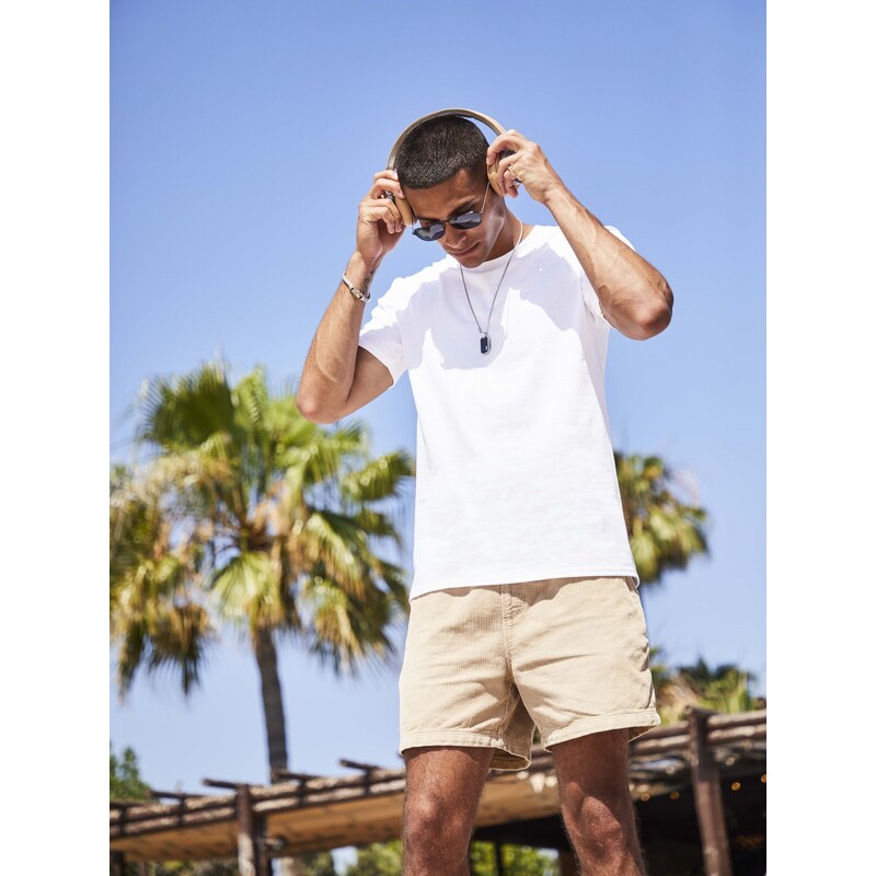 White Mens T-shirt Heavy Fruit of the Loom