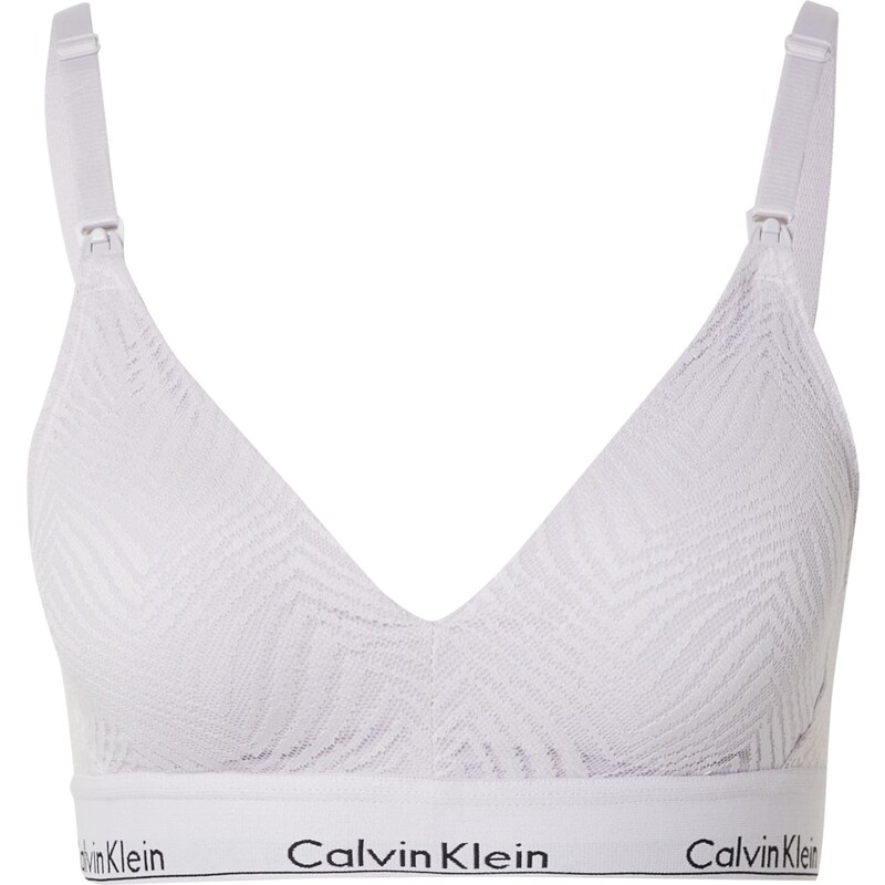Calvin Klein Underwear Kojící podprsenka pastelová fialová / černá / bílá