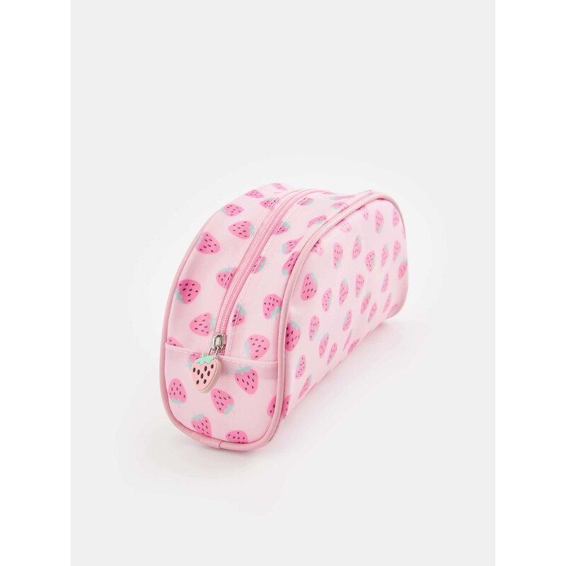 Sinsay - Kosmetická taška - pastelová růžová