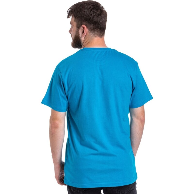 Meatfly pánské tričko Podium modrá