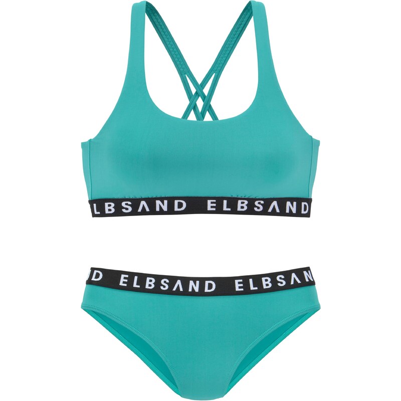 Elbsand Bikiny mátová / černá / bílá 92344658