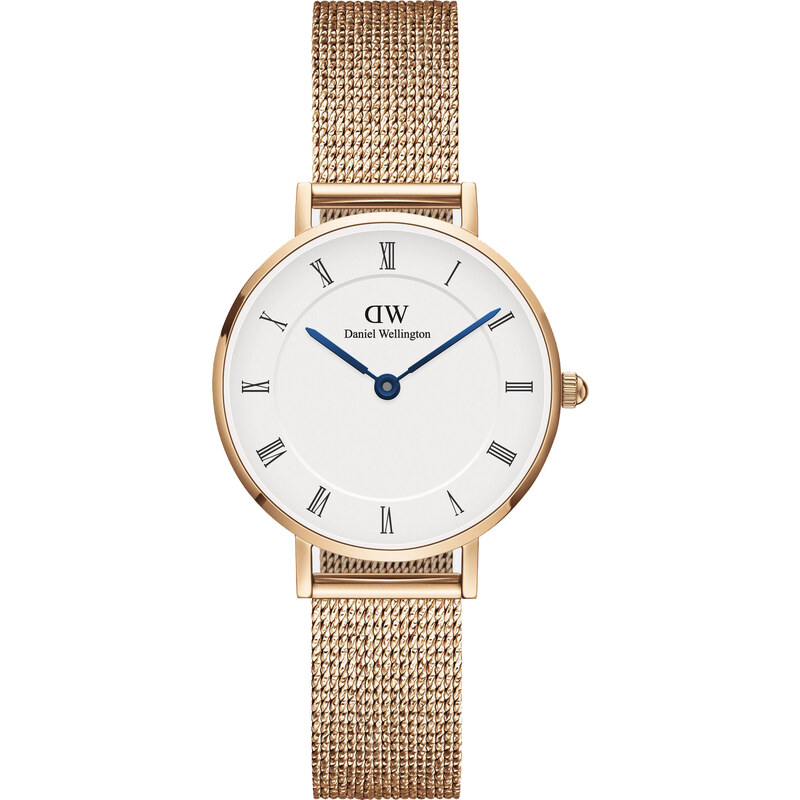 Daniel Wellington dámské hodinky mesh Petite Melrose kulaté DW00100681 90733239