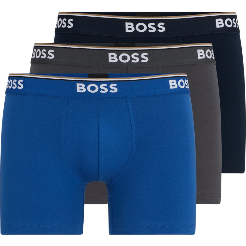 Hugo Boss 3 PACK - pánské boxerky BOSS 50475282-487 M