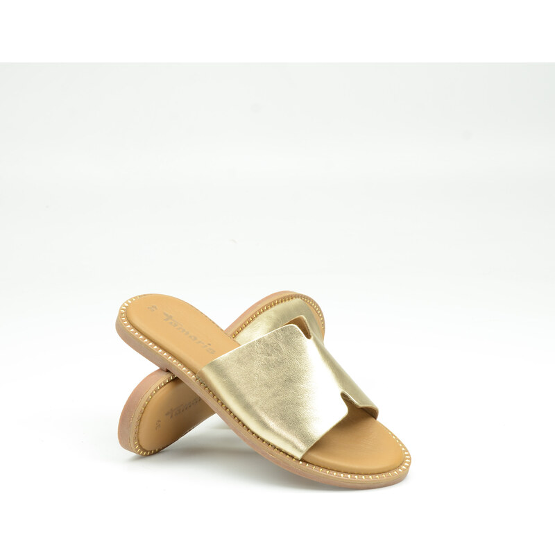 Dámské pantofle Tamaris 1-27135-42 933 light gold