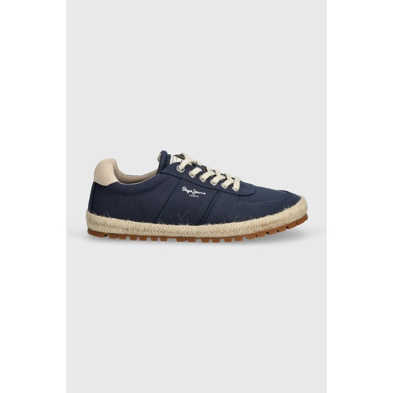 Sneakers boty Pepe Jeans PMS10323 tmavomodrá barva, DRENAN SPORTY